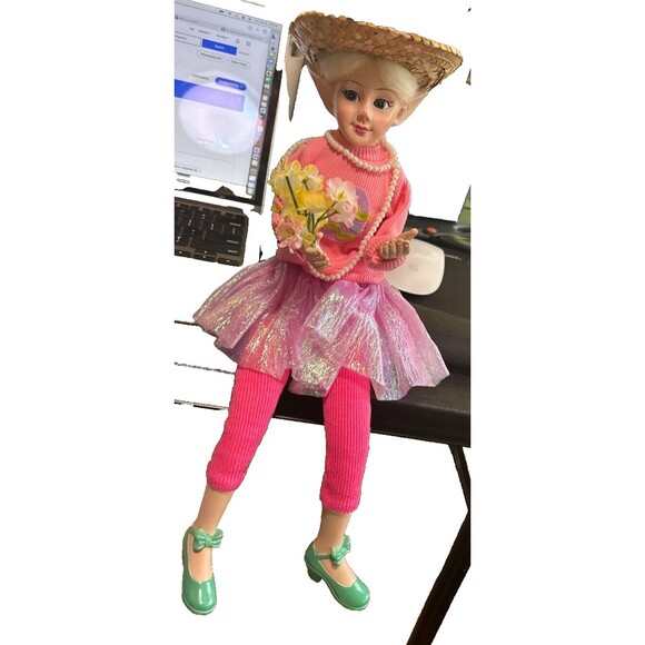 Cynthia Rowley Bunny Elf, Pixie Shelf Sitter Figurine 18” - Picture 10 of 10